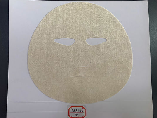 masque facial non-tissé de Spunlaced de fibre de 40g 100%Bamboo, masque d'oeil