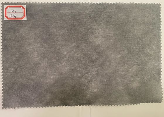 textile non tissé Gray For Artificial Leather Substrate de Spunlaced du polyester 30g.