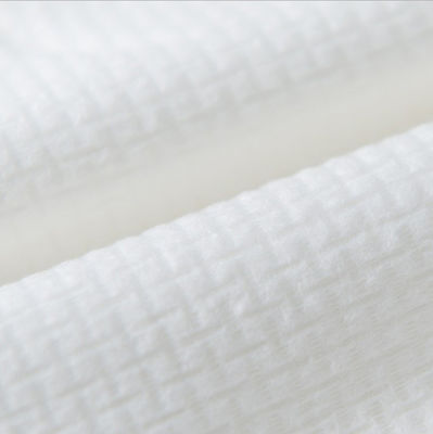 Grain E-F coton imprimé non tissé respirable Mesh Towel de tissu de 130 GM/M