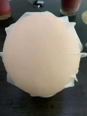 28g Tencel et tissu non-tissé de Spunlace de fibre en bambou pour le masque facial de beauté, masque d'oeil