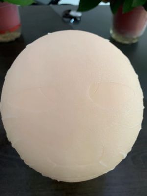 tissu non-tissé de Tencel Spunlace de velours et d'Autrichien de l'eucalyptus 25g pour le masque facial de beauté, masque d'oeil