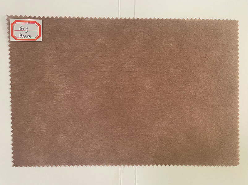 base non-tissée brun clair de 40g Spunlaced de plâtre, bandage adhésif imprimant le tissu de la pulpe de bois pp Spunlace