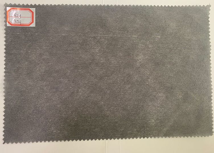 Ce textile non tissé est habituellement employé dans la doublure de décoration intérieure pour l'automobile et garnir en cuir basé.
