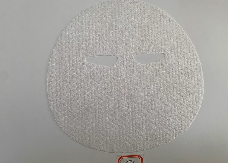 40g Autrichien Tencel, masque facial de beauté de Toona de fibre de tissu non-tissé rouge de Spunlace, masque d'oeil